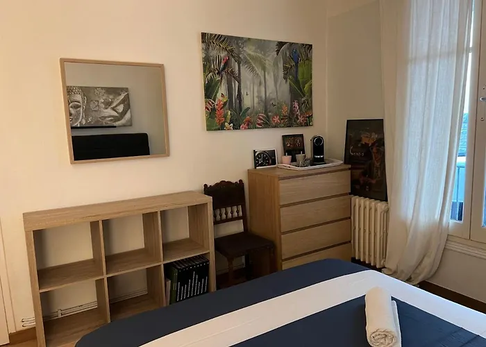 Lit Queen Size, 3Mn Beach Biarritz