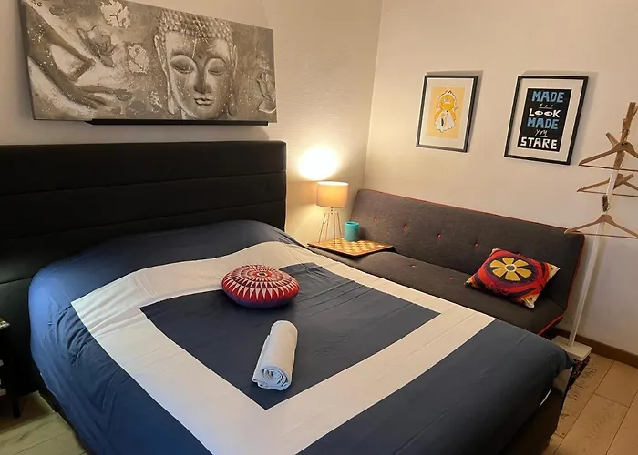 Lit Queen Size, 3Mn Beach Biarritz